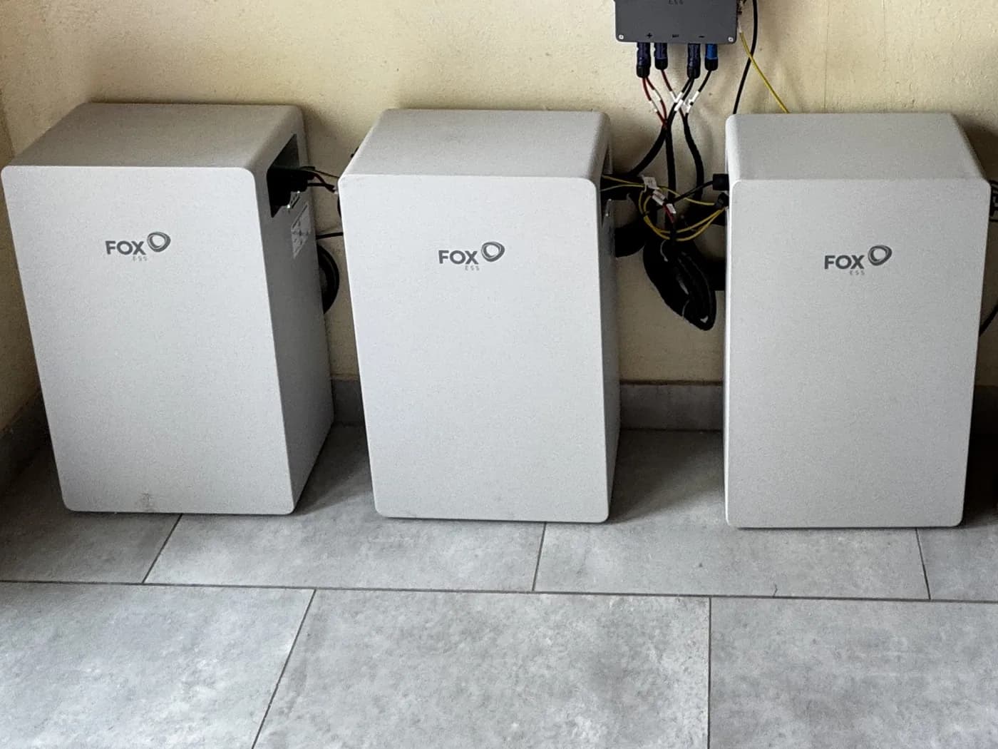Magazyn energii FoxESS 15,54 kWh zamontowany przez NEXBE, Przecław