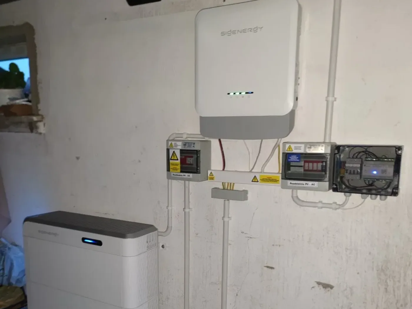 Magazyn energii Sigenergy 15 kWh zamontowany przez NEXBE, Zawiercie